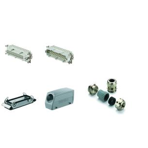 he series connection screw 24 poles of number a 16 set connector plug-in rectangular