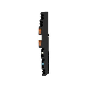 6 levels of number 2 connections of number a 12 black in push terminal distributor potential