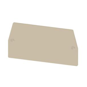 wemid v-0 mm 5 1 width mm 5 68 height beige dark terminals for plate partition and end