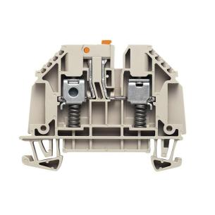 1 levels of number 2 connections of number v 630 a 32 mm2 4 beige dark connection screw terminal test-disconnect