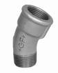 4 3 muffe nippel galvaniseret 30 jning b