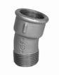 4 3 muffe nippel galvaniseret 15 jning b