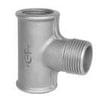 1 muffe nippel muffe galvaniseret tee