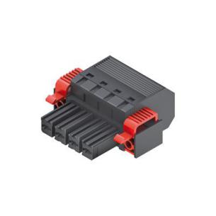 box connection tension-clamp actuator without in push 4 poles of number mm2 10 62 7 mm in pitch a 57 v 1000 connection wire connector pcb