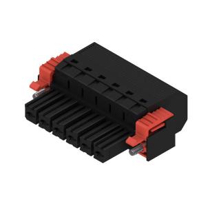 box connection tension-clamp actuator without in push 6 poles of number mm2 10 62 7 mm in pitch a 57 v 1000 connection wire connector pcb