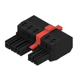 box connection tension-clamp actuator without in push 5 poles of number mm2 10 62 7 mm in pitch a 57 v 1000 connection wire connector pcb