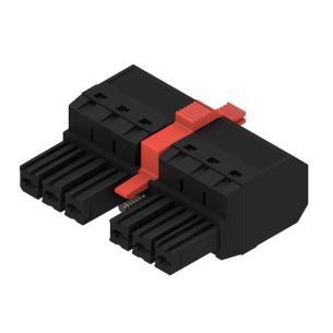 box connection tension-clamp actuator without in push 6 poles of number mm2 10 62 7 mm in pitch a 57 v 1000 connection wire connector pcb