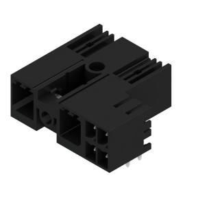 90 elbow outgoing 2 poles of number mm 62 7 connection board connector hybrid