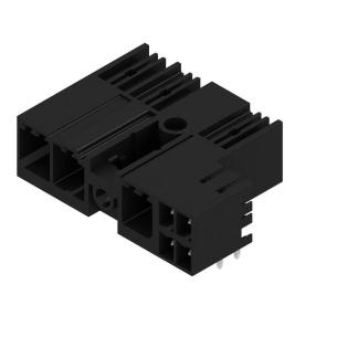 90 elbow outgoing 3 poles of number mm 62 7 connection board connector hybrid