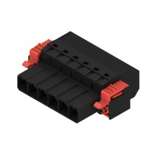box connection tension-clamp actuator without in push 6 poles of number mm2 10 62 7 mm in pitch a 57 v 800 connection wire connector pcb