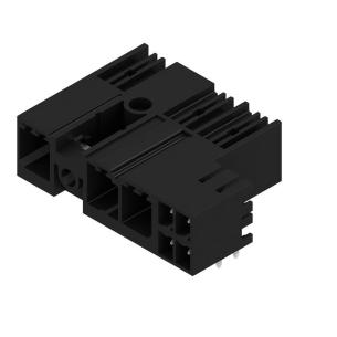 90 elbow outgoing 3 poles of number mm 62 7 connection board connector hybrid