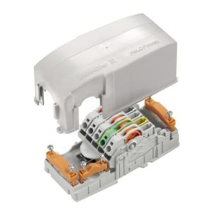 distribution polycarbonate state complete in ip20 ac housing with strip terminal distribution energy