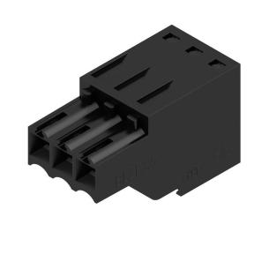 box connection tension-clamp 3 poles of number mm2 5 1 50 3 mm in pitch a 5 14 v 160 connection wire connector pcb
