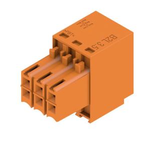 box connection tension-clamp 6 poles of number mm2 1 50 3 mm in pitch a 3 10 v 160 connection wire connector pcb