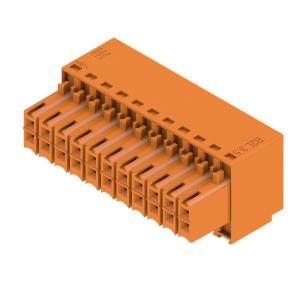 box connection tension-clamp 22 poles of number mm2 1 50 3 mm in pitch a 3 10 v 160 connection wire connector pcb