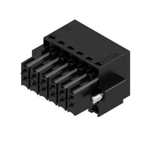 box connection tension-clamp 12 poles of number mm2 1 50 3 mm in pitch a 3 10 v 160 connection wire connector pcb