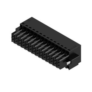 box connection tension-clamp 28 poles of number mm2 1 50 3 mm in pitch a 3 10 v 160 connection wire connector pcb