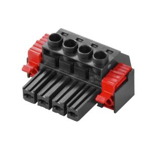 box connection yoke clamping 4 poles of number mm2 10 62 7 mm in pitch a 57 v 1000 connection wire connector pcb
