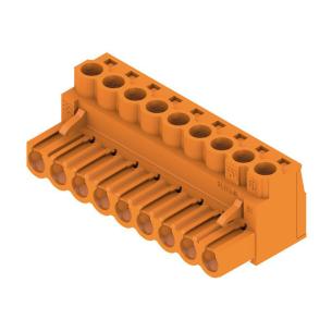 bx sn 180 09 08hc 5 blzp mm 08 5 orange skrueforbindelse polet 9 pcb-stik