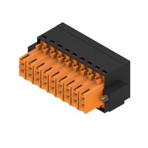 box connection tension-clamp 18 poles of number mm2 1 50 3 mm in pitch a 6 10 v 160 connection wire connector pcb