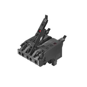 fuse poles of number in push connector plug-in