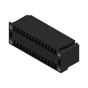 box connection solder thr tht 28 poles of number 81 3 mm in pitch a 5 17 v 160 connection board connector pcb