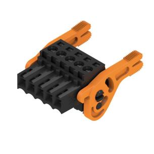 box connection yoke clamping 5 poles of number mm2 5 1 50 3 mm in pitch a 17 v 160 connection wire connector pcb