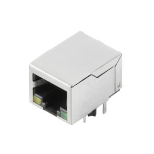 assembly manual tray nickel over gold yes led yes shielding connection solder thr tht s mbit 100 10 jack transformer rj45 connector pcb