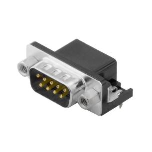 500 9 poles of number mm 77 2 mm in pitch connection solder tht clip snap-on 4-40 unc thread-bolt header male connector d-sub - data omnimate
