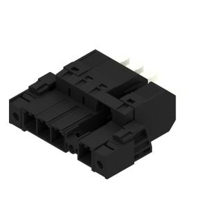 box connection tension-clamp actuator with in push 4 poles of number 62 7 mm in pitch v 800 connection wire connector pcb