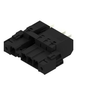 box connection tension-clamp actuator with in push 4 poles of number 62 7 mm in pitch v 800 connection wire connector pcb