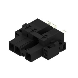 box connection tension-clamp actuator with in push 3 poles of number 62 7 mm in pitch v 800 connection wire connector pcb