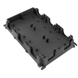 black untreated reinforced fibre glass polycarbonate mm 42 x 196 x 284 fieldpower housing plastic