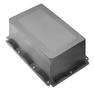 black untreated reinforced fibre glass polycarbonate mm 113 x 191 x 279 fieldpower housing plastic