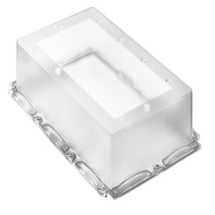transparent untreated polycarbonate mm 113 x 191 x 279 fieldpower housing plastic