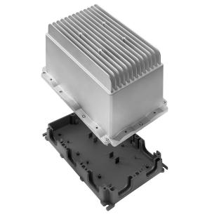 aluminium reinforced fibre glass polycarbonate untreated mm 220 depth mm 196 height mm 284 width housing metal