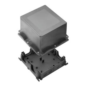 black untreated mm 155 x 196 x 196 fieldpower housing plastic