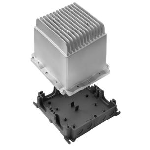 aluminium reinforced fibre glass polycarbonate untreated mm 220 depth mm 196 height mm 196 width housing metal