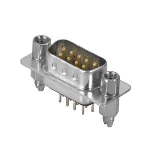 100 ni 50 9 poles of number mm 77 2 mm in pitch connection solder tht 4-40 unc thread-bolt header male connector d-sub - data omnimate
