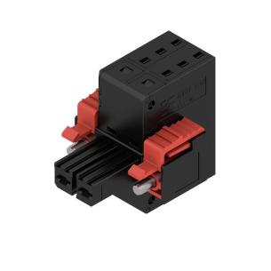 box connection tension-clamp actuator with in push 2 poles of number mm2 10 62 7 mm in pitch a 46 v 600 connection wire connector pcb