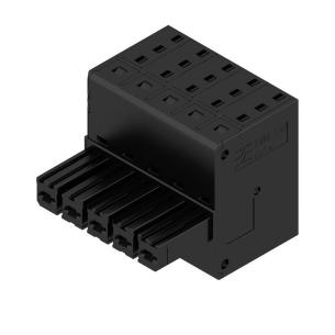 box connection tension-clamp actuator with in push 5 poles of number mm2 10 62 7 mm in pitch a 46 v 600 connection wire connector pcb