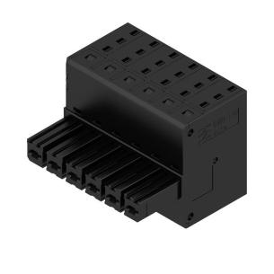 box connection tension-clamp actuator with in push 6 poles of number mm2 10 62 7 mm in pitch a 46 v 600 connection wire connector pcb