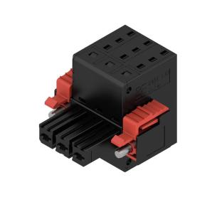 box connection tension-clamp actuator with in push 3 poles of number mm2 10 62 7 mm in pitch a 46 v 600 connection wire connector pcb