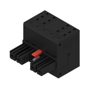 box connection tension-clamp actuator with in push 4 poles of number mm2 10 62 7 mm in pitch a 46 v 600 connection wire connector pcb