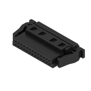 assembly manual tray terminal idc 26 poles of number 27 1 mm in pitch a 9 1 connection wire connector pcb