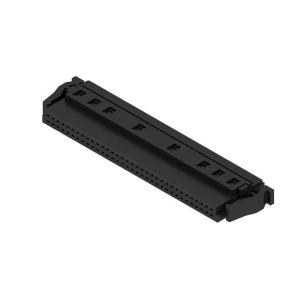 assembly manual tray terminal idc 68 poles of number 27 1 mm in pitch a 9 1 connection wire connector pcb