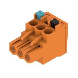 box connection tension-clamp actuator with in push 3 poles of number mm2 31 3 08 5 mm in pitch a 24 v 1000 connection wire connector pcb