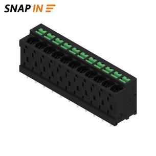 tube 180 connection solder tht button push with in snap 11 poles of number mm2 4 00 5 mm in pitch a 32 v 400 terminal pcb
