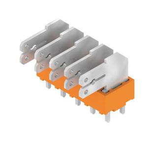 box 90 connection solder tht connection flat-blade 5 poles of number 00 5 mm in pitch a 24 v 320 terminal pcb