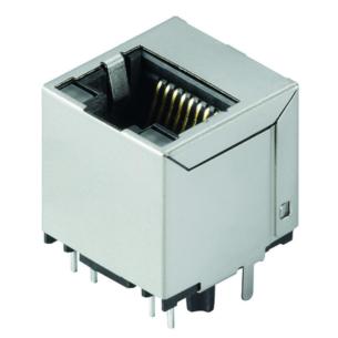 assembly manual tray nickel over gold yes led yes shielding connection solder thr tht mbps 1000 jack transformer rj45 connector pcb